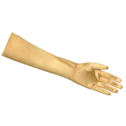 E-Carnavalskleding.nl Handschoenen elleboog Monte Carlo goud