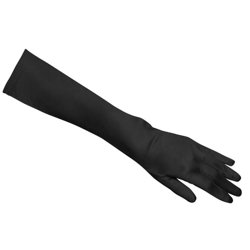 E-Carnavalskleding.nl Handschoenen elleboog Monte Carlo zwart
