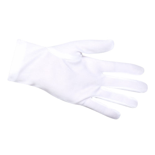 E-Carnavalskleding.nl Handschoenen pols Basic wit
