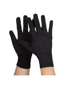 E-Carnavalskleding.nl Handschoenen pols Basic zwart