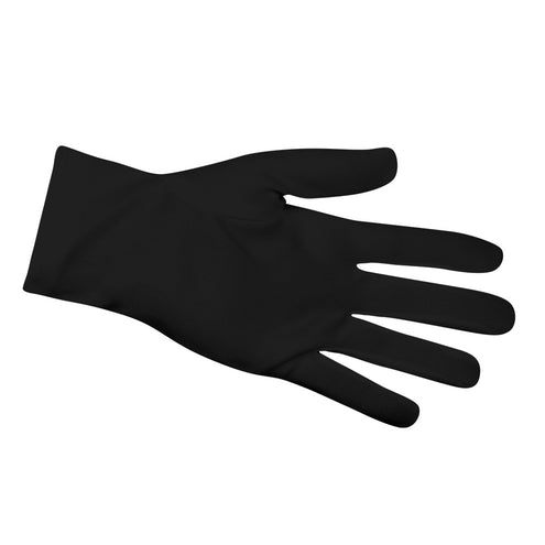 E-Carnavalskleding.nl Handschoenen pols Basic zwart