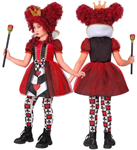 E-Carnavalskleding.nl Harten koningin kostuum Guusje kinderen