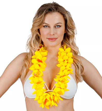 E-Carnavalskleding.nl Hawaii krans geel Lyncy