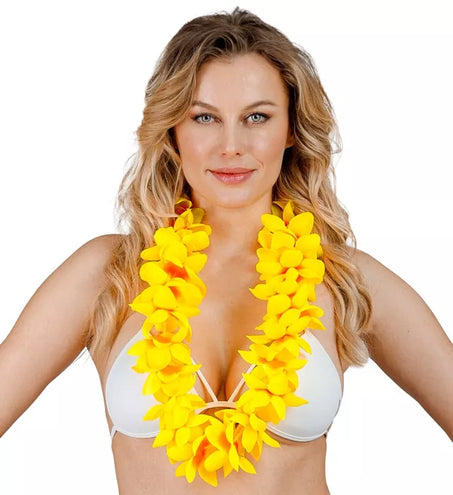 E-Carnavalskleding.nl Hawaii krans geel Lyncy