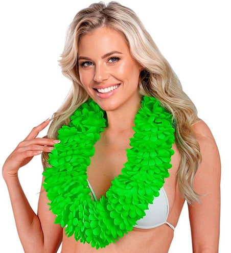 E-Carnavalskleding.nl Hawaii krans groen Joep