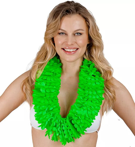 E-Carnavalskleding.nl Hawaii krans groen Joep