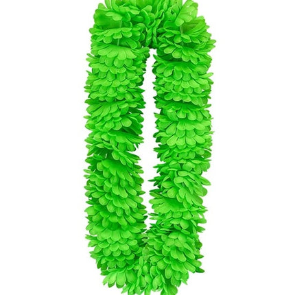 E-Carnavalskleding.nl Hawaii krans groen Joep