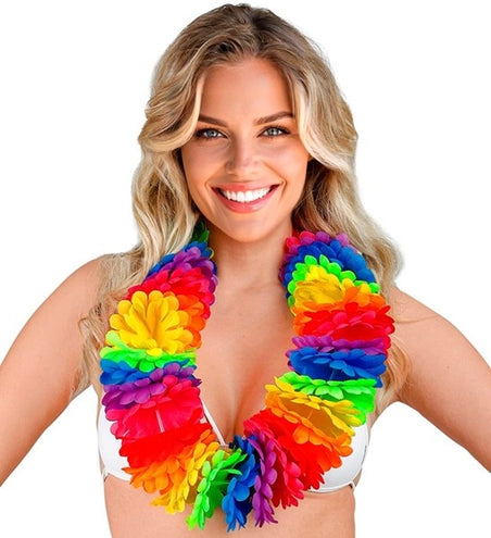 E-Carnavalskleding.nl Hawaii krans multi Joep