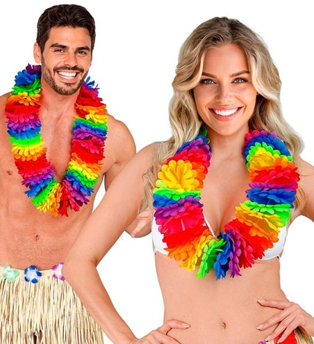 E-Carnavalskleding.nl Hawaii krans multi Joep