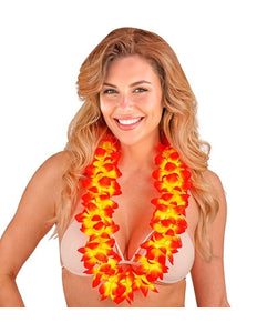 E-Carnavalskleding.nl Hawaii krans oranje Ilsa