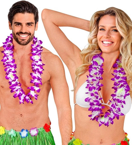 E-Carnavalskleding.nl Hawaii krans paars Noach