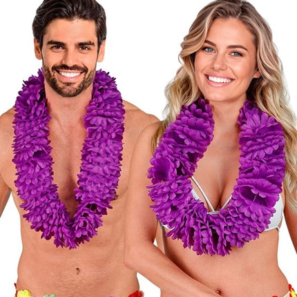 E-Carnavalskleding.nl Hawaii krans paars Noah