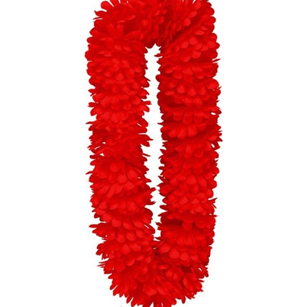 E-Carnavalskleding.nl Hawaii krans rood Pim