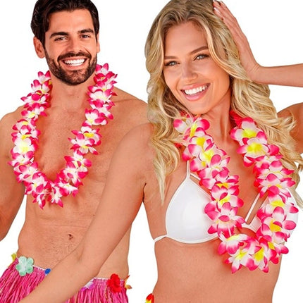 E-Carnavalskleding.nl Hawaii krans roze Tony