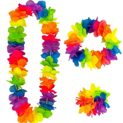 E-Carnavalskleding.nl Hawaii set multi Isa