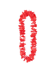 E-Carnavalskleding.nl Hawaiikrans Ohana rood
