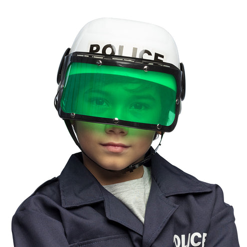 E-Carnavalskleding.nl Helm kind 'Police'