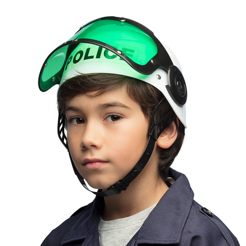 E-Carnavalskleding.nl Helm kind 'Police'