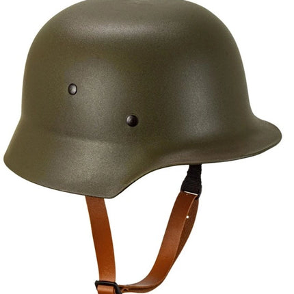 E-Carnavalskleding.nl Helm militair groen Siem
