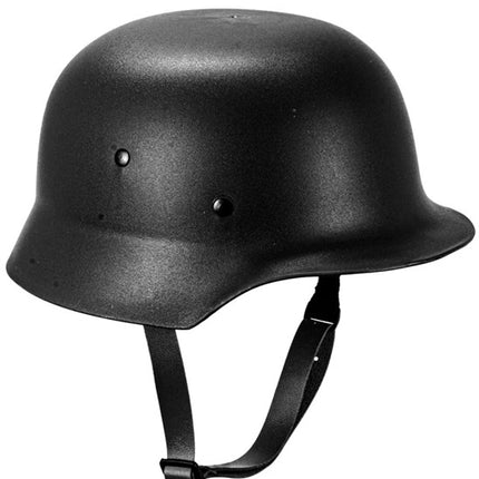 E-Carnavalskleding.nl Helm militair zwart Isa