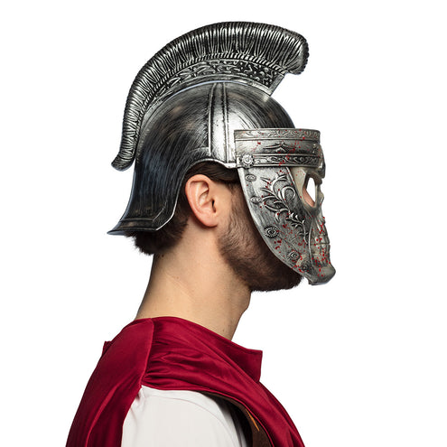 E-Carnavalskleding.nl Helm Roman skull