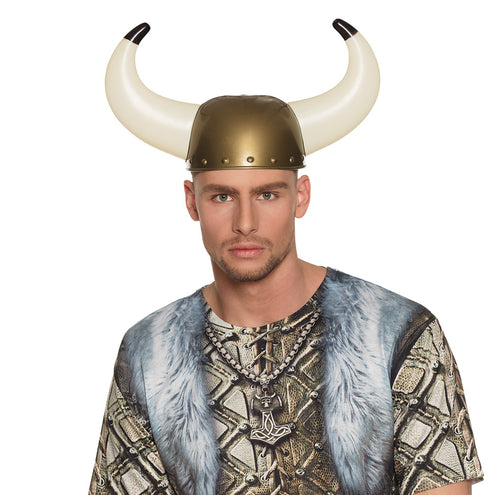 E-Carnavalskleding.nl Helm Viking Gudrik