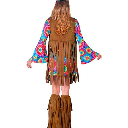 E-Carnavalskleding.nl Hippie kostuum dame Timo