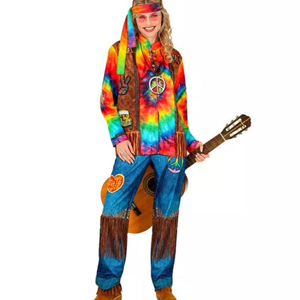 E-Carnavalskleding.nl Hippie pak Ibiza Bente