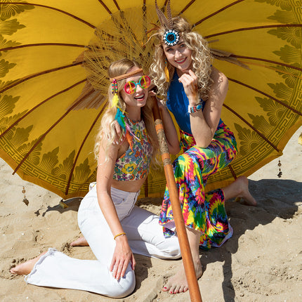 E-Carnavalskleding.nl Hippie set Bohemian