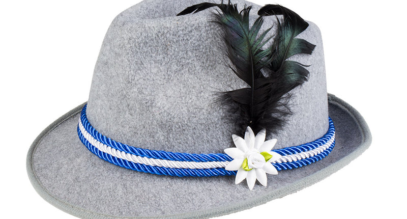 E-Carnavalskleding.nl Hoed bierfeest blauw