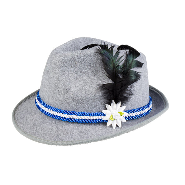 E-Carnavalskleding.nl Hoed bierfeest blauw