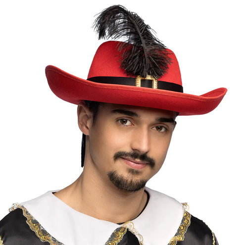 E-Carnavalskleding.nl Hoed musketier Aramis