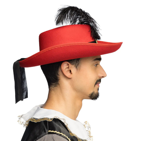 E-Carnavalskleding.nl Hoed musketier Aramis