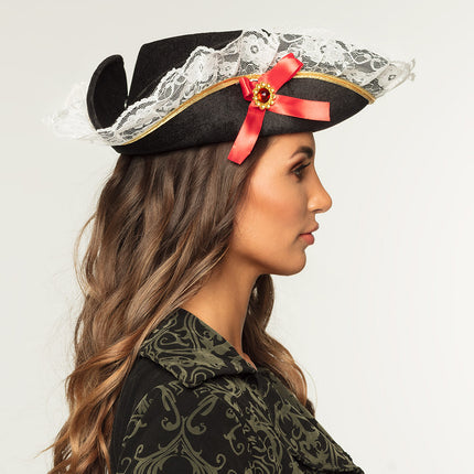 E-Carnavalskleding.nl Hoed Piraat Stacey
