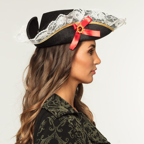 E-Carnavalskleding.nl Hoed Piraat Stacey
