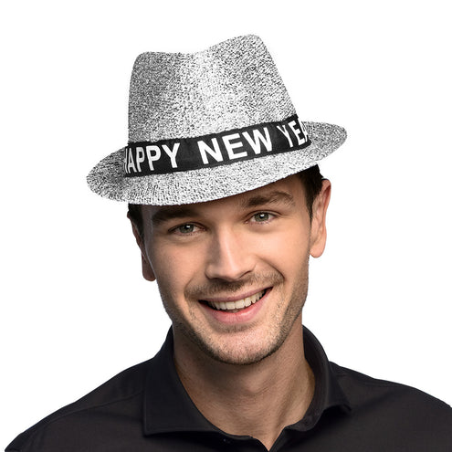 E-Carnavalskleding.nl Hoed Sparkling 'HAPPY NEW YEAR'