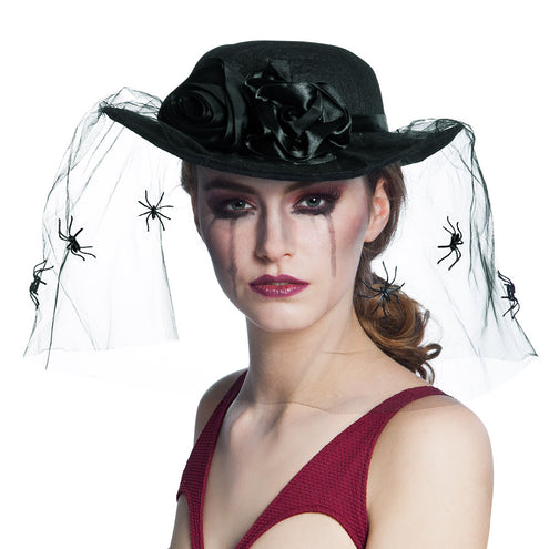 E-Carnavalskleding.nl Hoed Spider widow