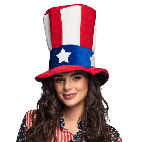 E-Carnavalskleding.nl Hoed Uncle Sam USA