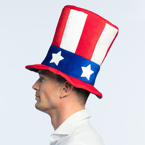 E-Carnavalskleding.nl Hoed Uncle Sam USA