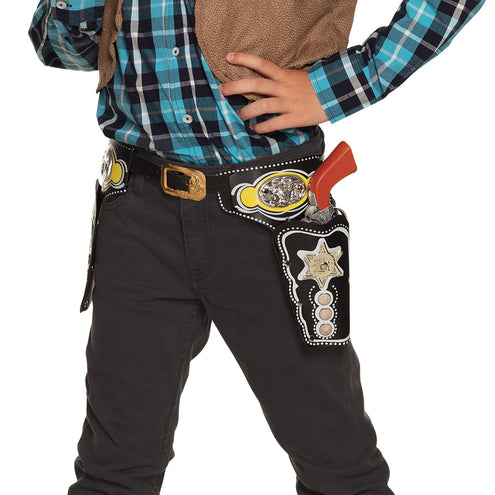 E-Carnavalskleding.nl Holsters kind cowboy Deputy