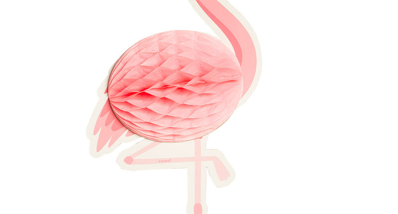 E-Carnavalskleding.nl Honingraatdecoratie Flamingo