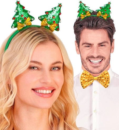 E-Carnavalskleding.nl Hoofdband kerstboom Bram