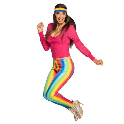 E-Carnavalskleding.nl Hoofdband Regenboog