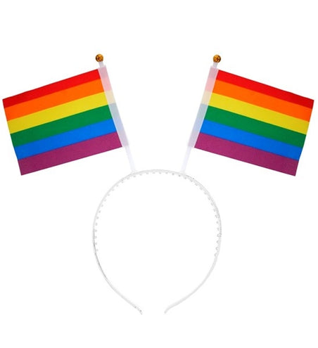 E-Carnavalskleding.nl Hoofdband regenboog vlaggen Siem