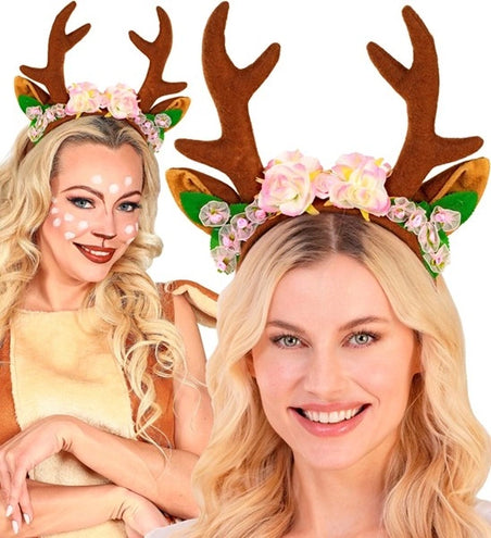 E-Carnavalskleding.nl Hoofdband rendier Evi
