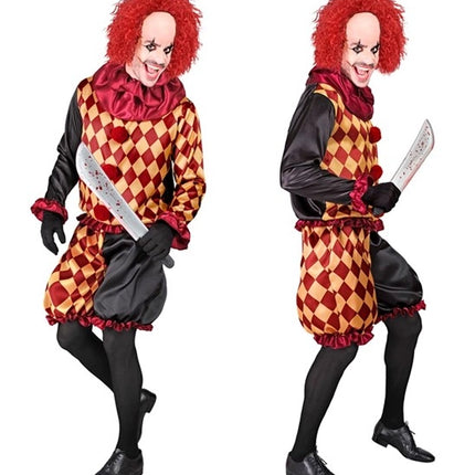 E-Carnavalskleding.nl Horror clown kostuum Lars heren