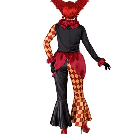E-Carnavalskleding.nl Horror clown kostuum Sara dames