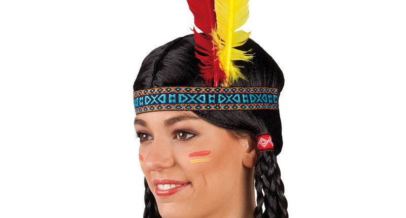 E-Carnavalskleding.nl Indianen hoofdband Lonato