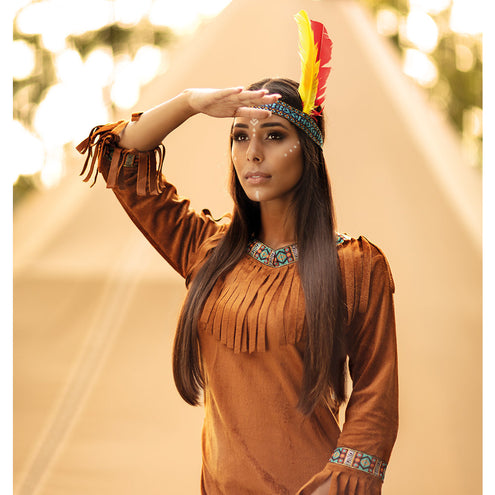 E-Carnavalskleding.nl Indianen hoofdband Lonato