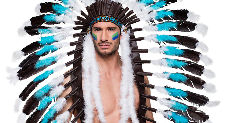 E-Carnavalskleding.nl Indianen tooi Snow wolf groot